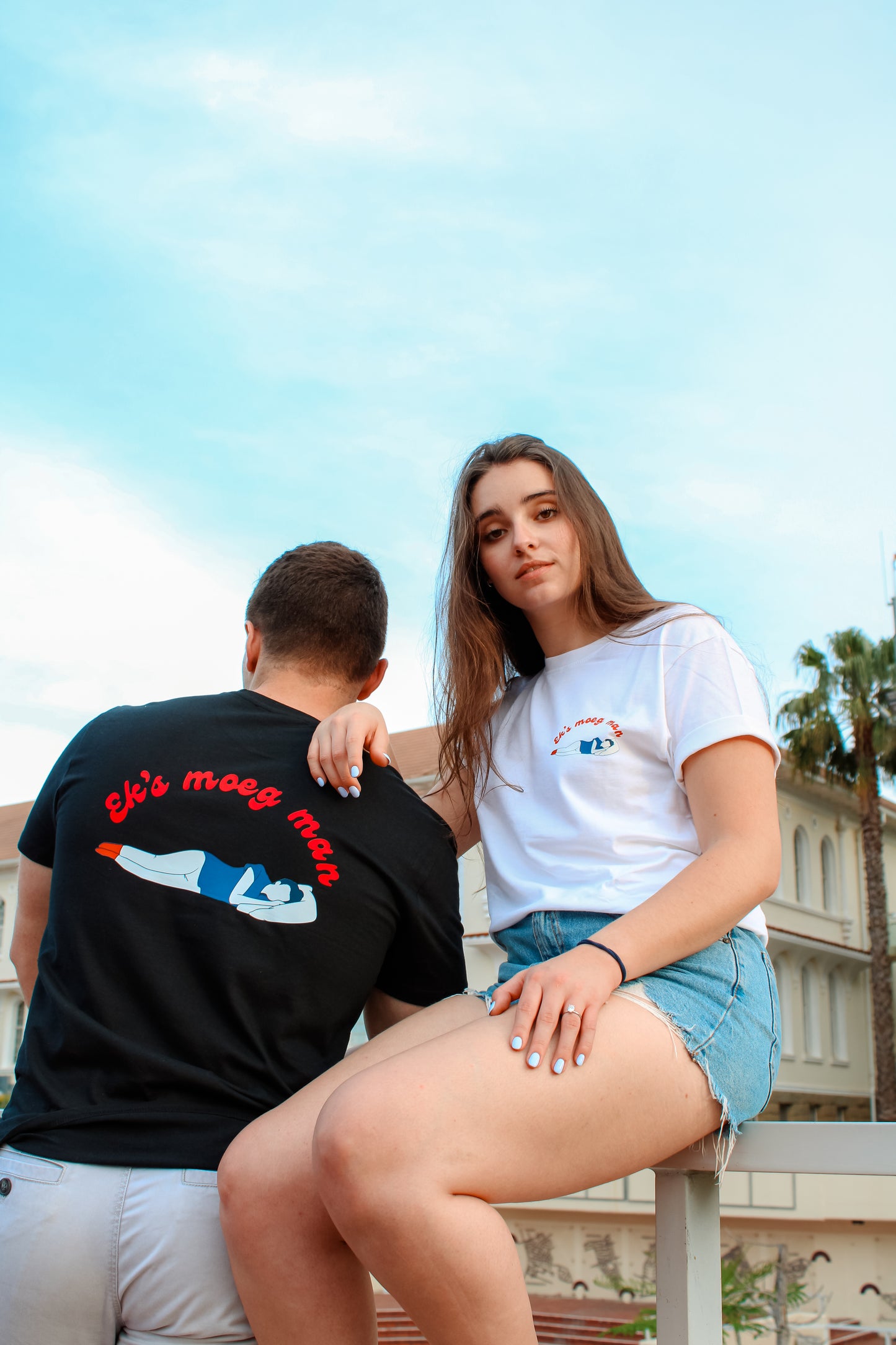 Ek's moeg man - Swart