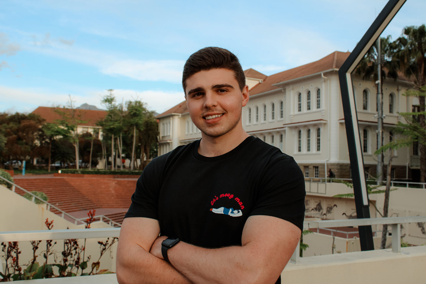 Ek's moeg man - Swart